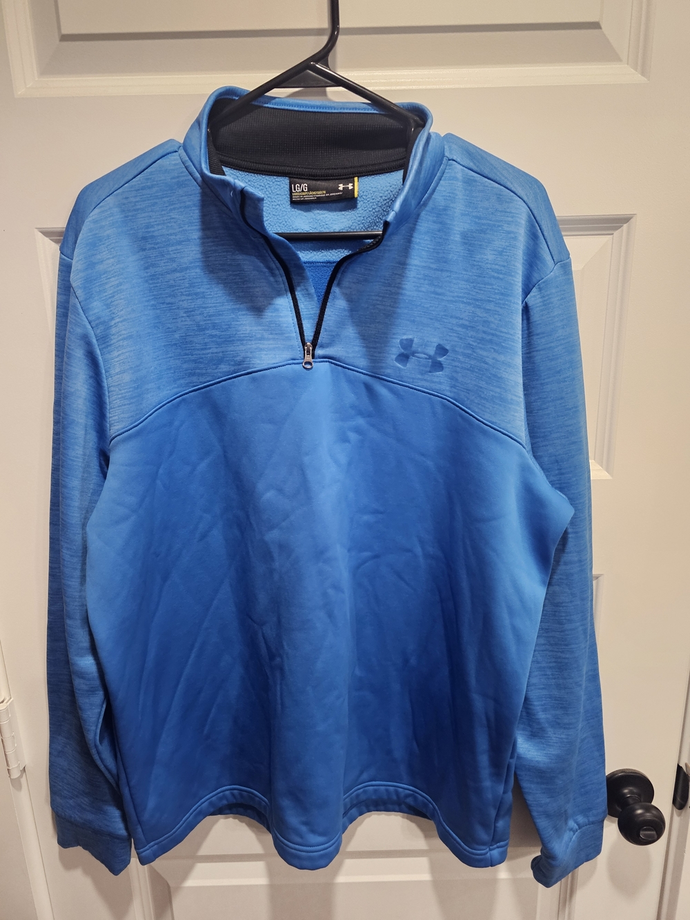 LG Men’s Blue Half-Zip Performance Pullover Jacket